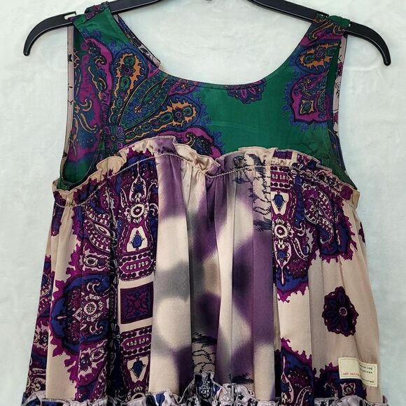 Odd Molly Silk Lace Blouse Size 0 - Picture 2 of 8